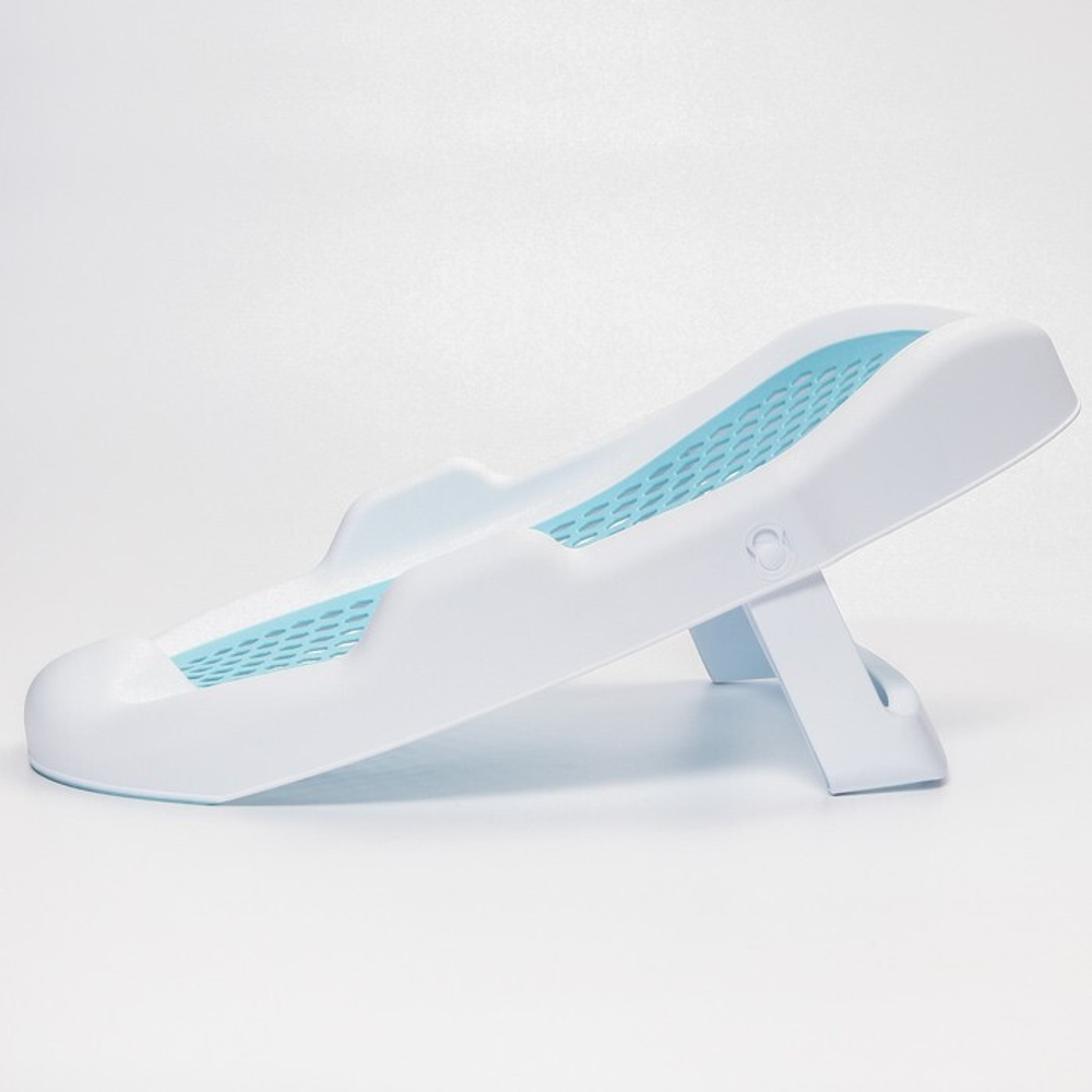 7522644 Горка для купания, цвет белый/голубой