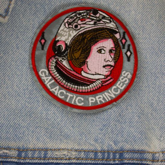 Нашивка на рюкзак и на одежду. Galactic princess