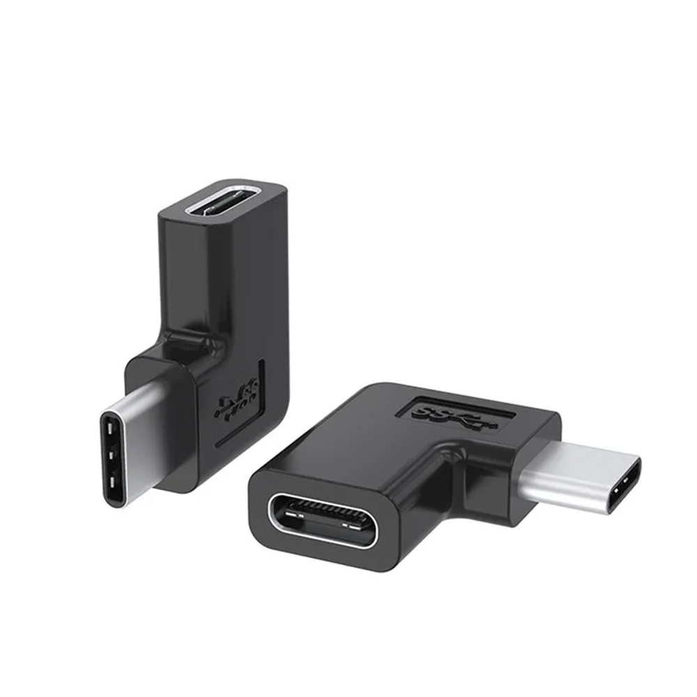 2 шт. 90-градусный угловой USB 3.1 Type C конвертер папа-мама