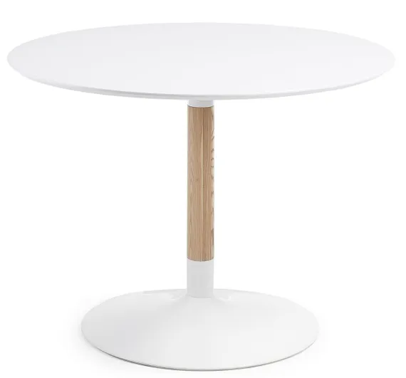Стол Tic Ø110 белый
