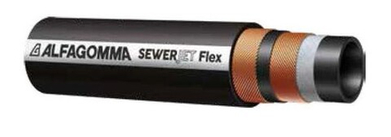 Рукав для каналопромывки и водоструйной очистки DN 025 Р=250 серия 8C9AA