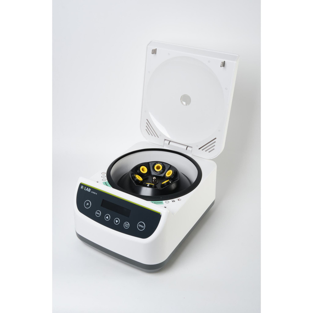 Центрифуга RLAB LC500-6, низкоскоростная, 500-4000 об/мин, 6 пробирок