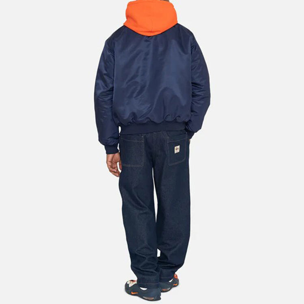 Куртки Stussy SS23 LA CHAPTER SATIN VARSITY JACKET, 115691