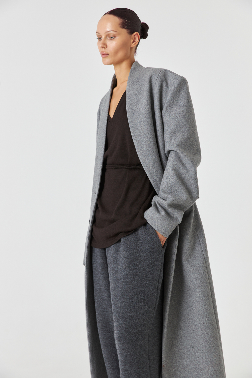 Лонгслив с завязками