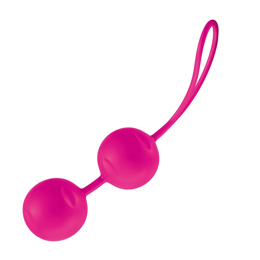 Вагинальные шарики Joyballs Trend ярко-розовые, матовые