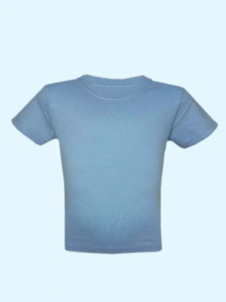 Футболка однотонная для садика и школы