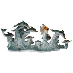 GAEM Фигурка декоративная "Морская композиция", L23 W9 H13 см, 4в.