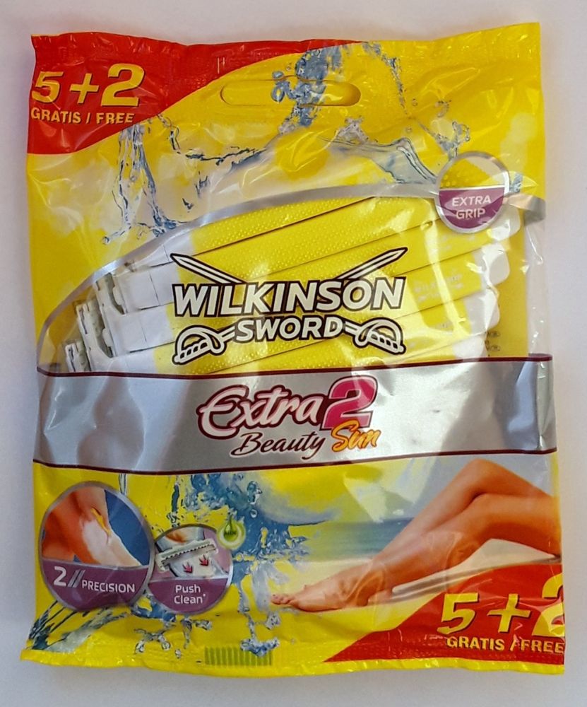 Wilkinson Sword одноразовые станки женские Extra-2 Beauty Sun 5+2 шт
