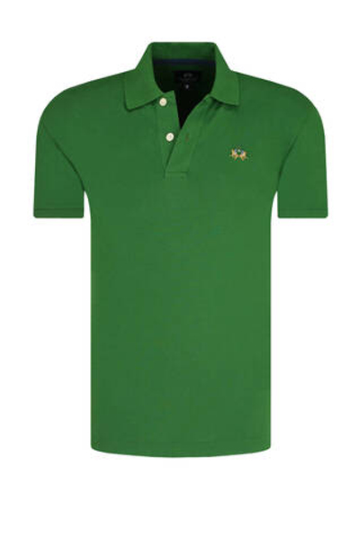 Поло Eduardo La Martina - зеленый(CCMP02 PK001)