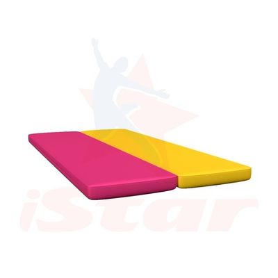 Мат "Гимнастический" - чехол ПВХ - наполнение поролон - 2x1x0.1м - СКЛАДНОЙ