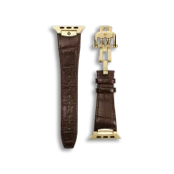 Ремешок для Apple Watch - Alligator Leather Brown