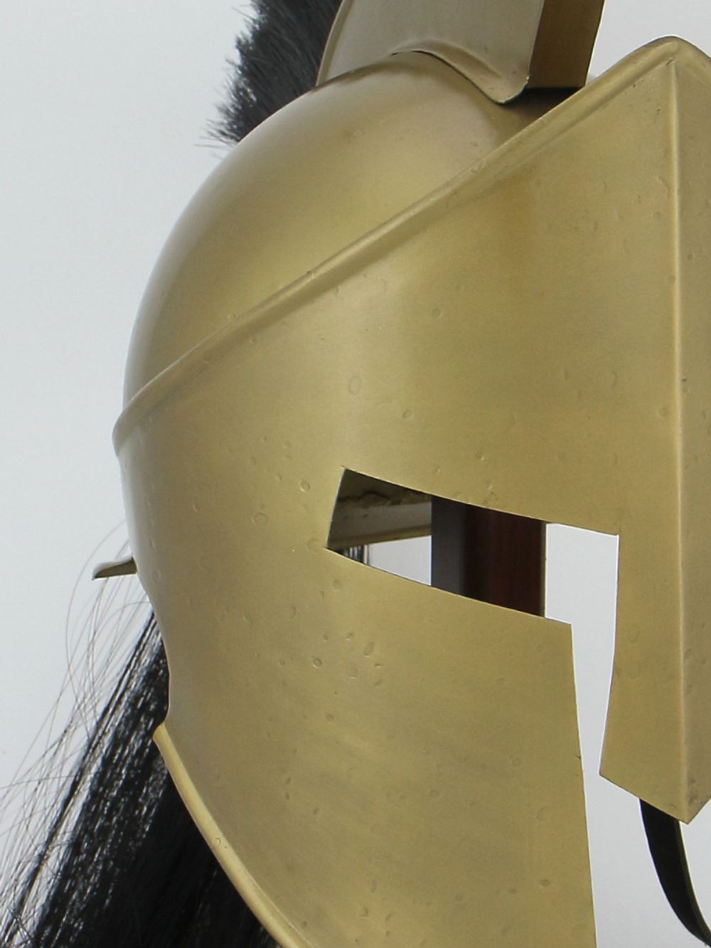 Nautical Шлем Спартанский Царь Леонид с черным плюмажем