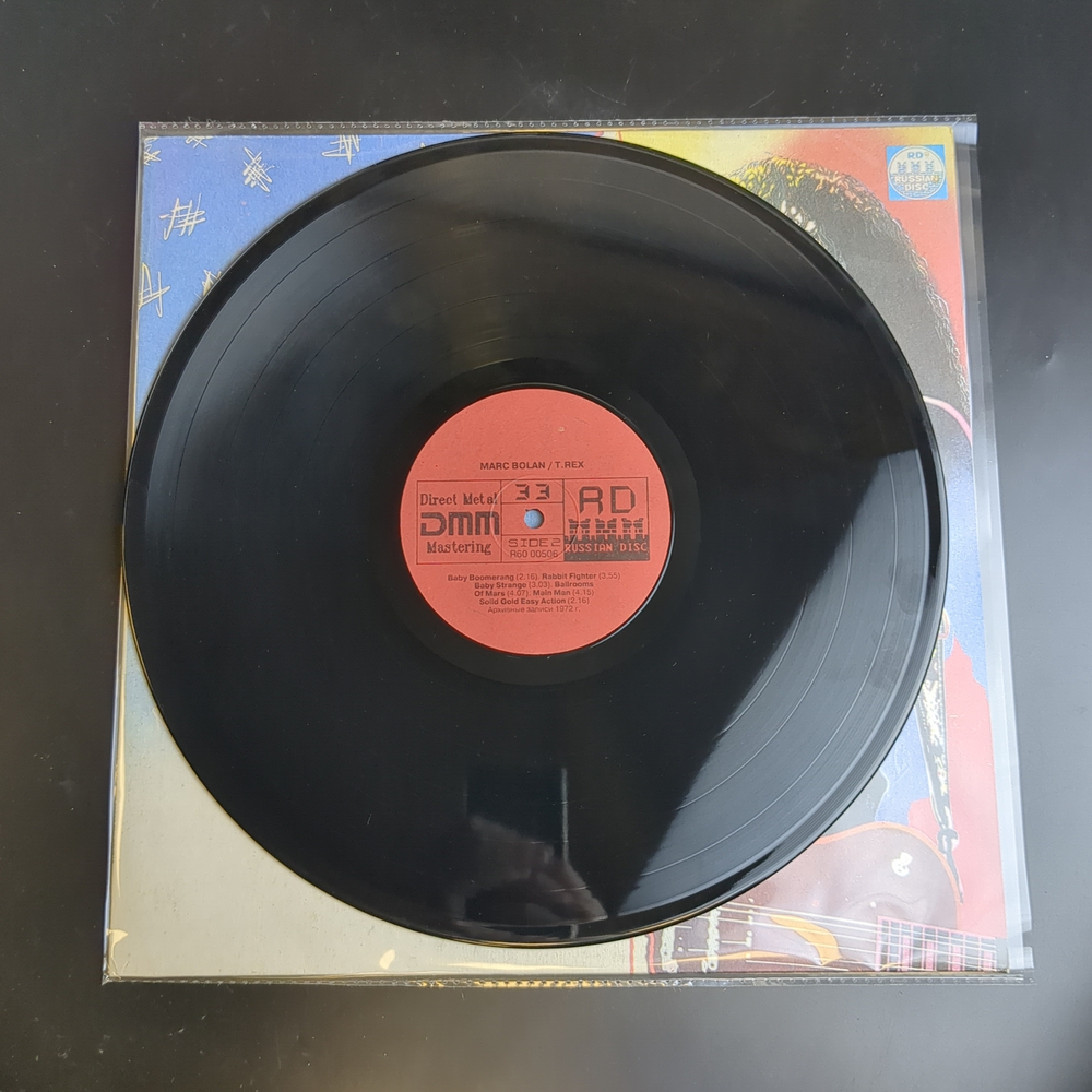 LP Mark Bolan & T. Rex - Debora. Зарубежный рок. . Виниловая пластинка 12 дюймов. Русский диск 1991 год