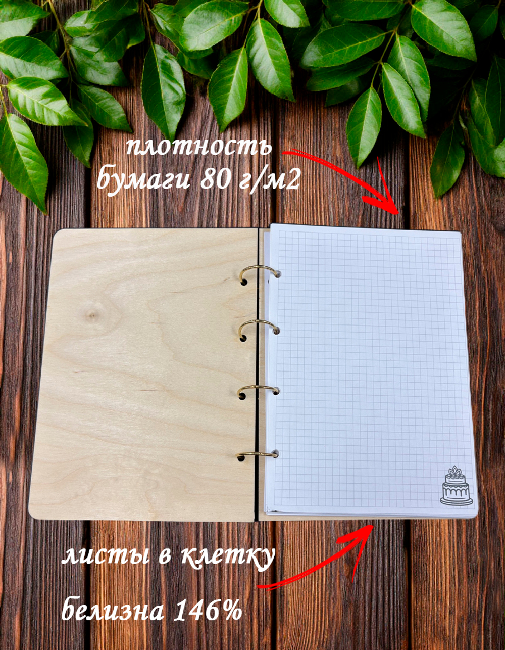 Блокнот "ЗАПИСКИ КОНДИТЕРА"
