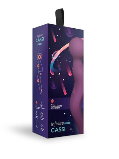 Wand массажер Cassi, цвет сливовый