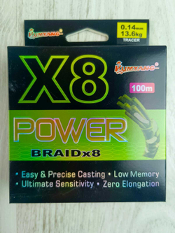 Шнур POWER 100м x8