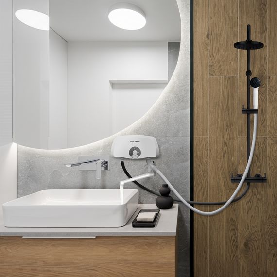 Водонагреватель проточный Royal Thermo SmartFix TS (3,5 kW) - кран+душ — (4)