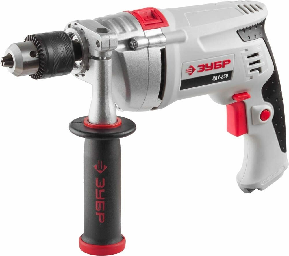 Дрель ударная ЗУБР ЗДУ-850 ЭРММ2 в коробке(ЗДУ-850 ЭРММ2)