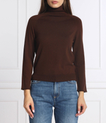 Хлопковый гольф rosatea Marella SPORT - коричневый(33661129)