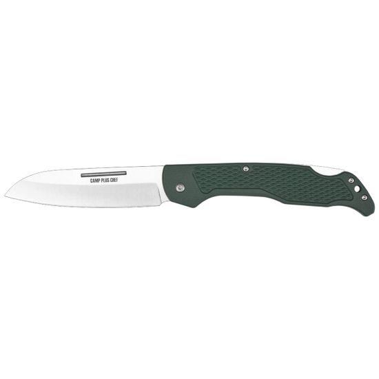 Нож Ontario 4300TC Camp Plus Chef's Lockback клинок из стали AUS8, рукоять Полимер