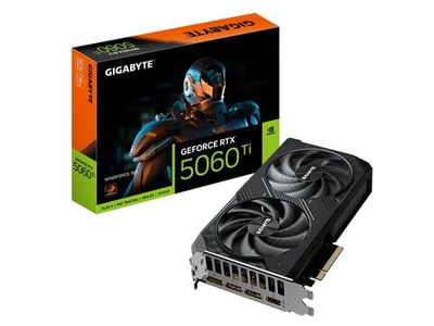 Видеокарта Gigabyte Nvidia GeForce RTX 5060 Ti Windforce [GV-N506TWF2-16GD]
