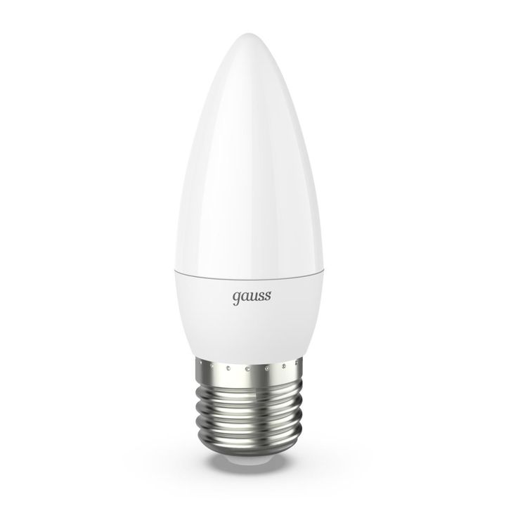 Лампа светодиодная Gauss E27 9.5W 3000K матовая 103102110