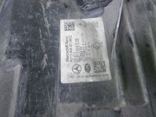 Фара левая Mercedes E W213 (2016-2021) LED (в пленке)