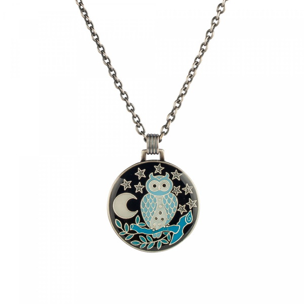 Колье Clara Bijoux Сова B26111-11 BW