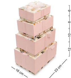 Packing Symphony WA-50-11 Комплект коробок из 4шт «Прямоугольник новый»