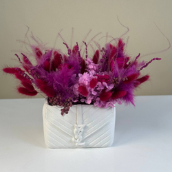 СУМОЧКА С СУХОЦВЕТАМИ "ЯГОДНЫЙ ДЕСЕРТ"