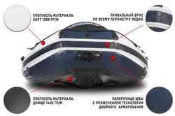 Лодка ПВХ STORMLINE Airdeck Extra 400