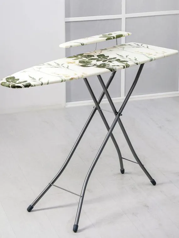 Доска гладильная Nika «Белль-Юниор 3», 112×34,5 см, два положения высоты 70, 80 см, МИКС