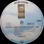 Eagles / Their Greatest Hits 1971-1975 (LP)