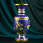 Парные вазы «Фазаны и пионы»