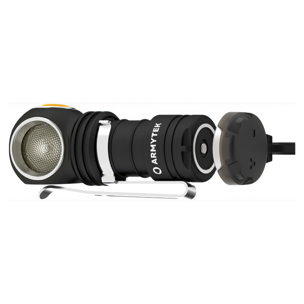 Налобный фонарь Armytek Wizard C1 Pro Magnet USB+18350 - максимальная яркость 1000 люмен с дальностью до 100 метров.