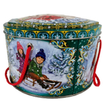 Шкатулка зимние забавы