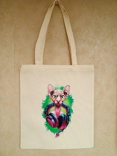 Шопперы "Кот меломан"