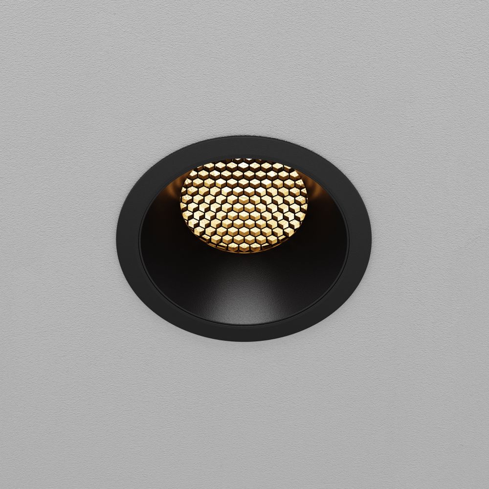 Светильник встраиваемый светодиодный Maytoni   DL117-15W-2.7K-B