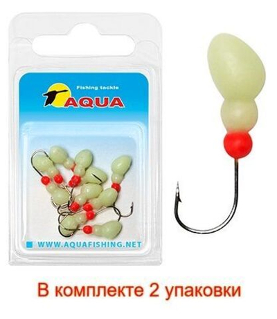 Мормышка фосфорная №78 МУРАВЕЙ, крючок №10 10шт