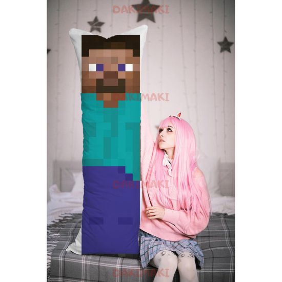 Дакимакура Стив Майнкрафт | Minecraft арт. 1220