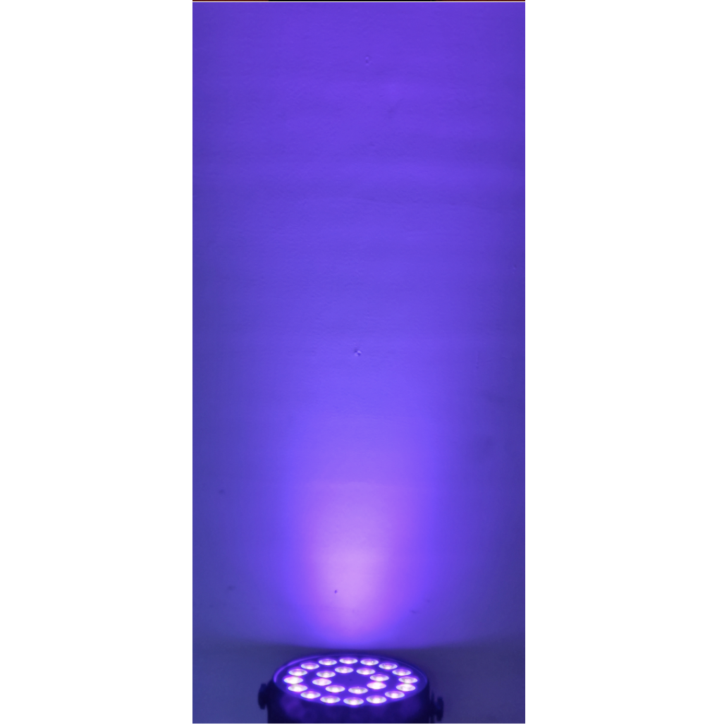 Прожектор PL Led flat par 24*18w (RGBWA+UV)