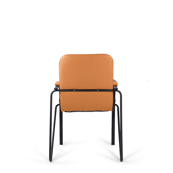 Стул Самба soft BL S-0432 (оранжевый) со столиком