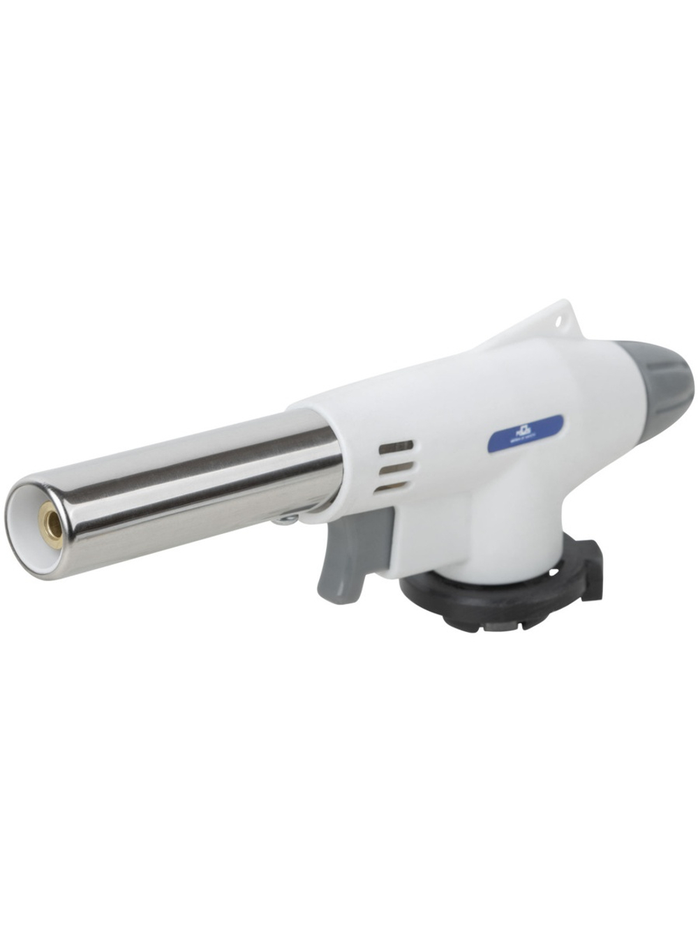 Горелка газовая на цанговый баллон MOS пласт.корпус, с пьезоподжигом, сопло 19 мм 67656М