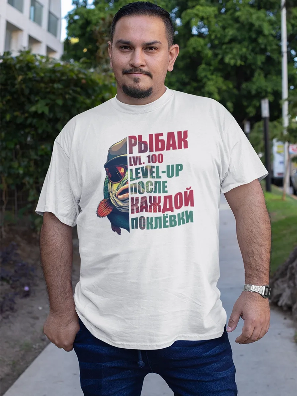 Футболка на рыбалку