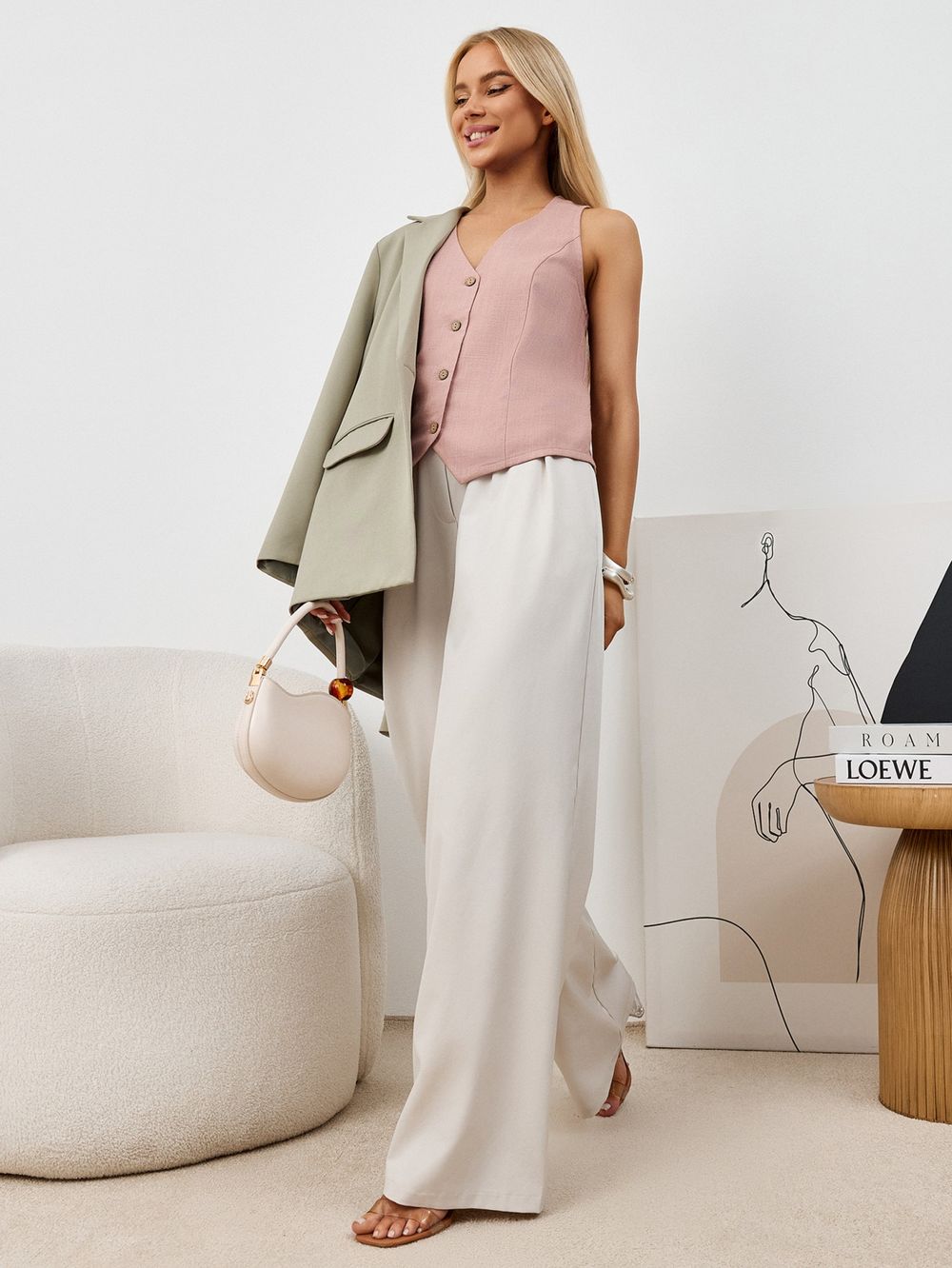 Жилет Аманти-1 Виотекс ПУДРОВЫЙ