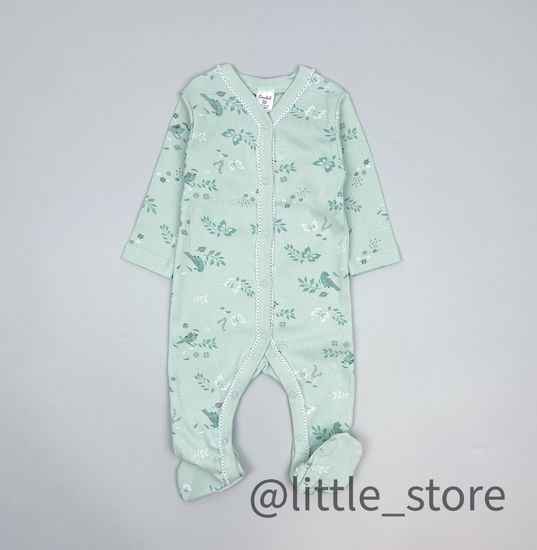 Слип хлопковый "Весенняя зелень" дымчатый нефрит