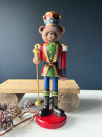 Декор "Медвежонок-солдатик" 10х9х31 см