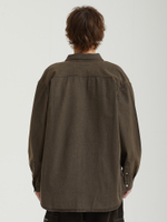 Мужская Рубашка Washed Denim