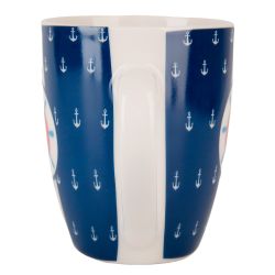 Кружка "Sea" v=360мл (фарфор) (min12) (транспортная упаковка)