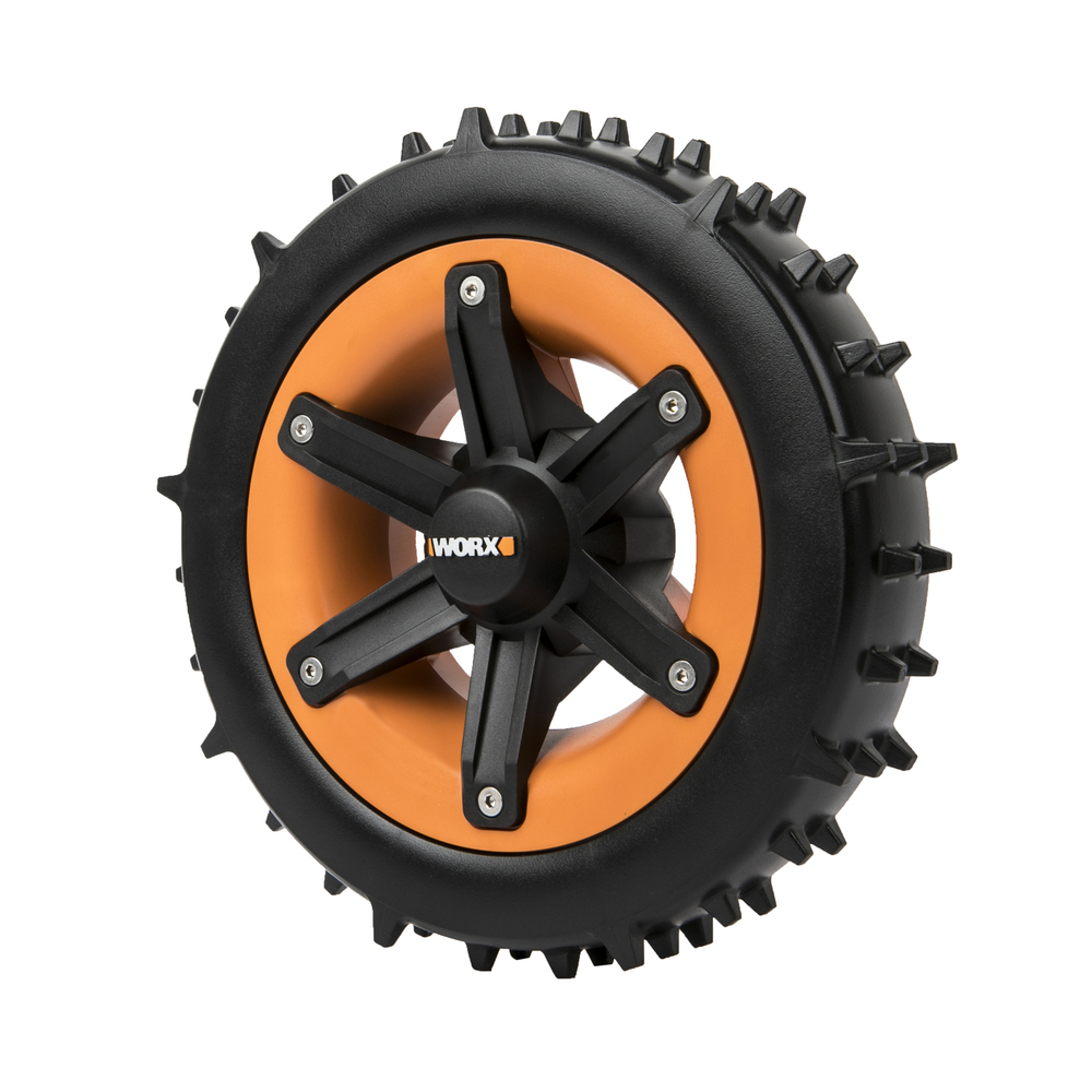 Комплект колес повышенной проходимости WORX WA0952 "шипованный протектор" для Landroid
